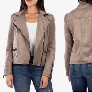 Kut from the Kloth faux suede Eveline jacket